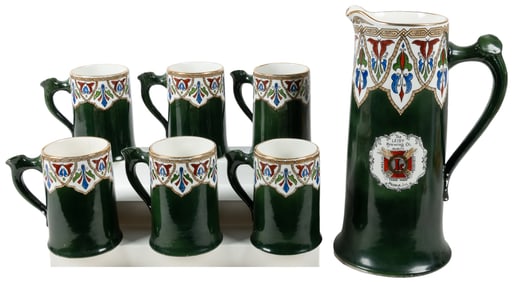 Pre-Prohibition / The Leisy Brewing Co. Pitcher and Stein S...