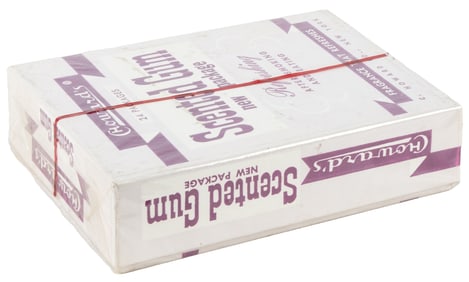 C. Howard’s Scented Gum Factory-Sealed Box. New York: C. Ho...