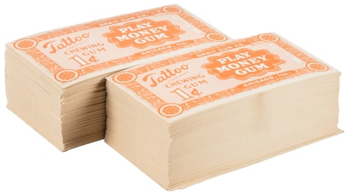 Orbit Tattoo Chewing Gum Play Money Lot. Chicago: Orbit Gum...