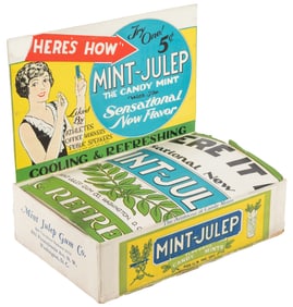 Mint-Julep Gum Co. Candy Mints in Original Box. Washington,...