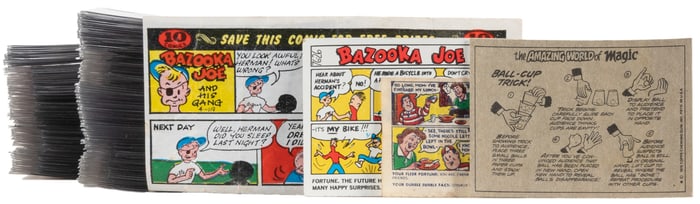 Nearly 500 Bazooka Joe Bubble Gum Comics. Topps, ca. 1966–1...
