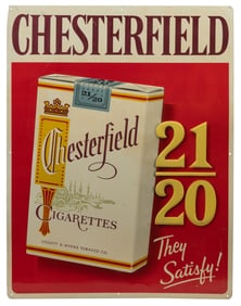 Group of 5 Tobacco-Themed Dimensional Items or Signs. [V.p....