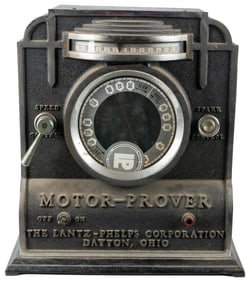 Lantz-Phelps Motor Prover. Dayton, ca. 1930s. An early auto...