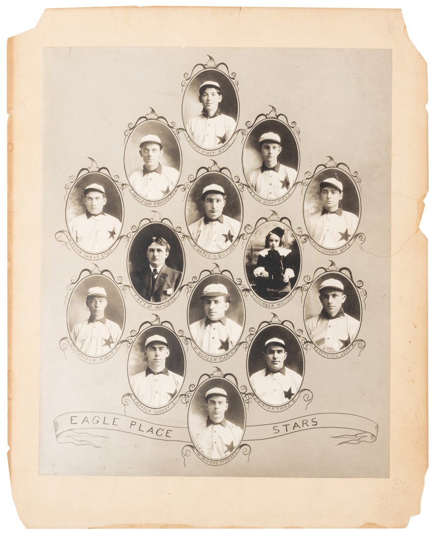 Early Canadian Baseball Composite Team Photograph. Large st... (1 of 1)
