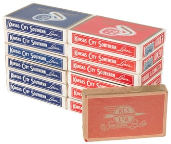 Kansas City Southern Lines “Southern Belle” Playing Cards. ...