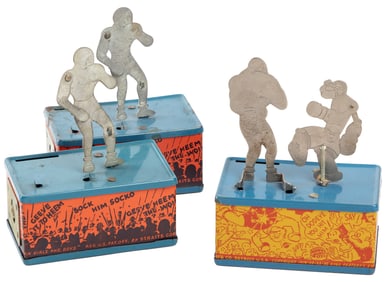 Three Straits Corp. Knockout Mechanical Banks. Including a ...