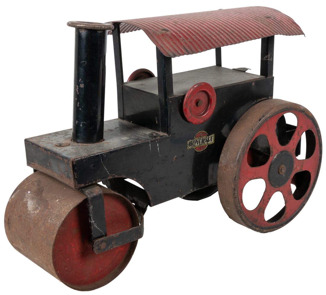 Steelcraft / Boycraft Pressed Steel Steam Roller. Unrestore... (1 of 2)