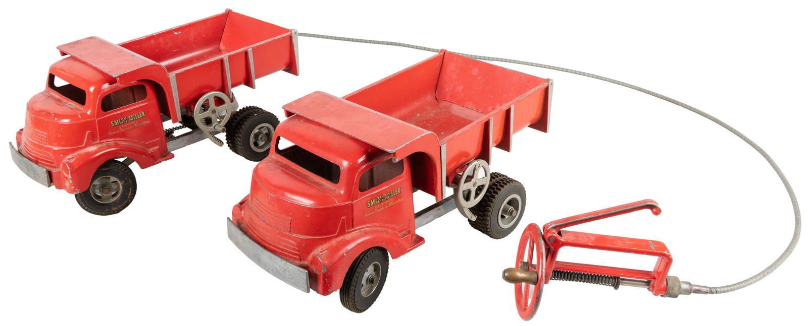 Pair of Smith Miller “Drive-O” Dump Trucks. California: Smi... (1 of 2)