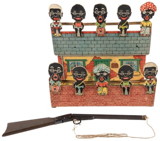 [BLACK AMERICANA]. Chad Valley Shooting Game. England: Chad...