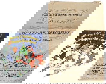 GEISEL, Theodore (Dr. Seuss). Jig-Saw Puzzle. The Five Star...