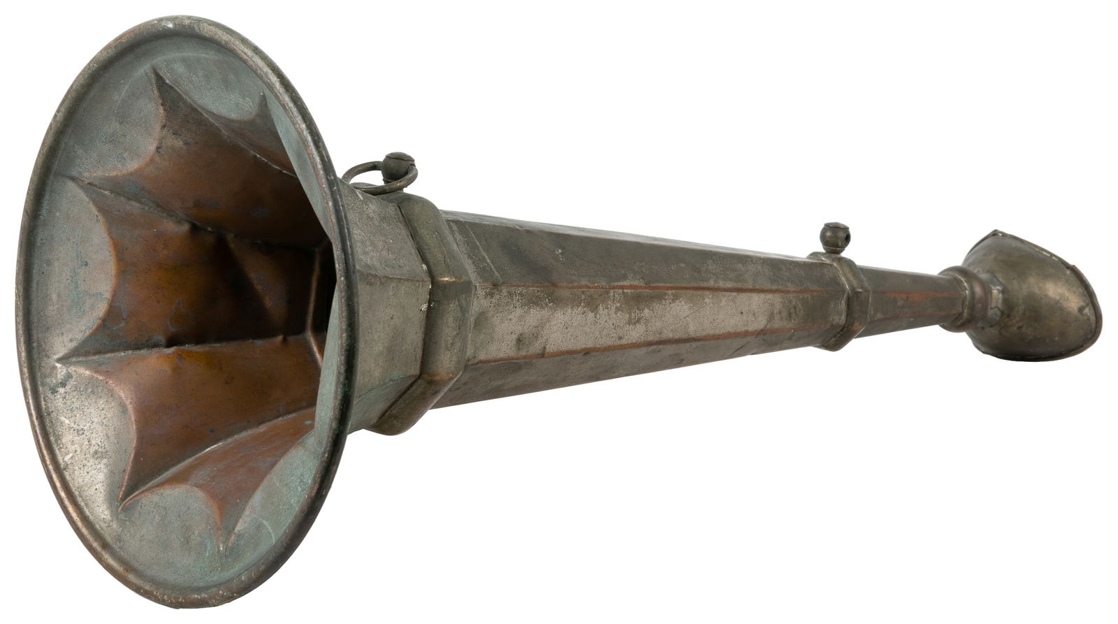 [FIRE EQUIPMENT]. Cairns Speaking Fire Bugle. New York: NY:... (1 of 3)