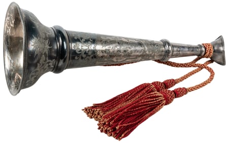 [FIRE EQUIPMENT]. Presentation Silver-Plated “Hinsdill Pars...