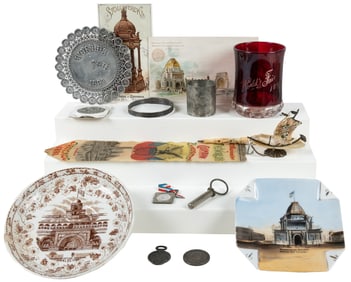 Chicago 1893 World’s Fair Souvenirs and Ephemera Collection...
