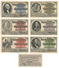 Chicago 1893 World’s Columbian Exposition Admission Tickets...