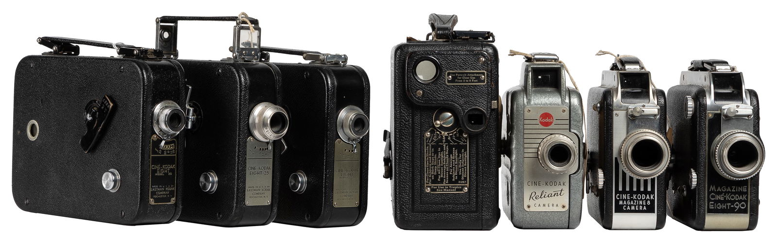 Collection of 28 Kodak and Ciné-Kodak 8mm and 16mm Movie Ca... (1 of 5)