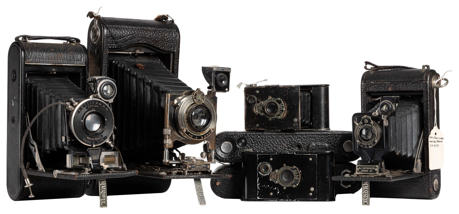 Collection of 20 Kodak Autographic Folding Cameras. Eastman... (1 of 4)