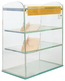 Kodak Verichrome Film Glass Display and Two Signs. Four-tie...