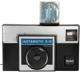 Kodak Instamatic X-15 Camera Large Lighted Display. Large p...