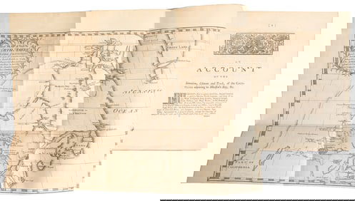 DOBBS, Arthur (1689-1765). An Account of the Countries adjo...