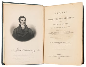 BARROW, John, Sir (1764-1848). Voyages of Discovery and Res...
