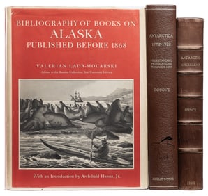  [BOOKS ABOUT BOOKS]. Group of 3 First or Limited Editions o...