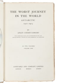 CHERRY-GARRARD, Apsley (1886-1959). The Worst Journey in th...