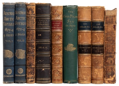 Group of 7 Polar First Editions in 9 Volumes, including: HA...