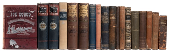 Group of Nearly 50 19th and Early 20th Century Books on Arc...