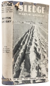LINDSAY, Martin (1905-1981). Sledge. The British Trans-Gree...