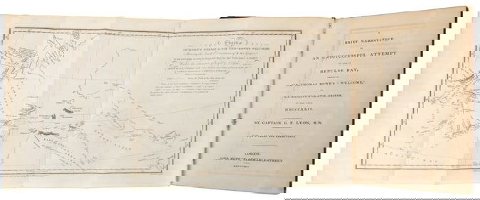LYON, George Francis, Captain (1796-1832). A Brief Narrativ...