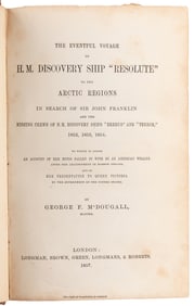 M’DOUGALL, Master George F. (1825-1871). The Eventful Voyag...