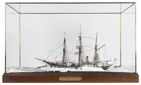  [MODEL DIORAMA]. HITCHCOCK, William E. (1928-2006). “Winter...