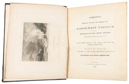 ROSS, John (1777-1856). Narrative of a Second Voyage in Sea...