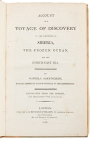 SARYTSCHEW, Gawrila (1763-1831). Account of a Voyage of Dis...