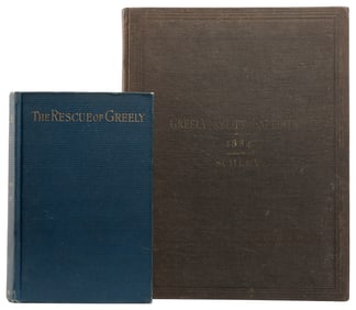 SCHLEY, Winfield S. (1839-1911). Two Titles on the Rescue o...