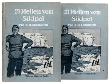 SHACKLETON, Ernest (1874-1922). 21 Meilen vom Südpol. Die G...