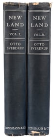 SVERDRUP, Otto (1854-1930). New Land. Four Years in the Arc...