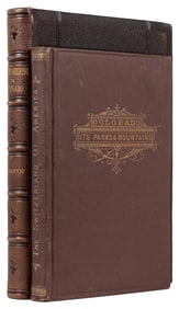  [COLORADO]. Pair of First Editions on Mountaineering in Col...