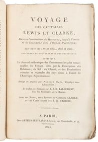 [LEWIS, Meriwether (1774-1809) and CLARK, William (1770-183...