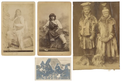  [PHOTOGRAPHY]. [CHASE, D.B. (Dana) (1848–1897)]. Group of 4...