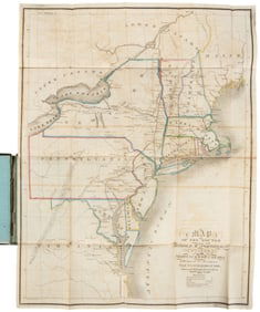  [MAPS]. Map of the Routes Through the Middle & Northern Sta...
