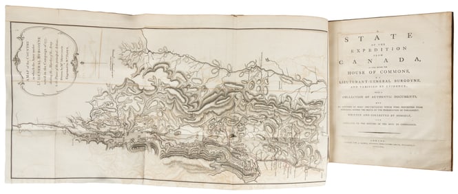  [REVOLUTIONARY WAR]. BURGOYNE, General John (1722-1792). A ...