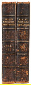 ELLIS, William (1794-1872). Polynesian Researches, During a...