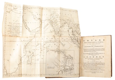  [INDIA]. IVES, Edward (1719-1786). A Voyage From England to...