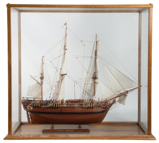  [MODEL - “H. M. S. BOUNTY”]. Expertly Hand-Built Scale Mode...