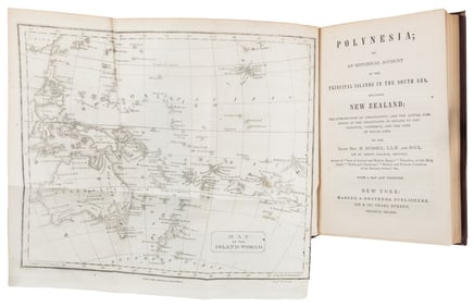 Pair of Uncommon South Pacific Voyage Accounts, including: ...
