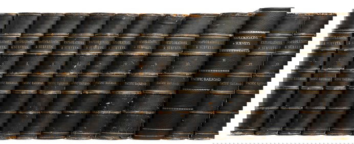  [RAILROAD SURVEYS]. Reports of Explorations and Surveys, to...