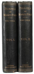 YULE, Colonel Henry (1820-1889). The Book of Ser Marco Polo...