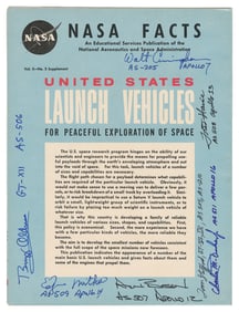  [NASA MEMORABILIA].  [ALDRIN, Edwin E. (“Buzz”, b. 1930), H...