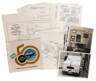  [NASA MEMORABILIA]. [CHALSON, Howard, subject]. Group of Do...